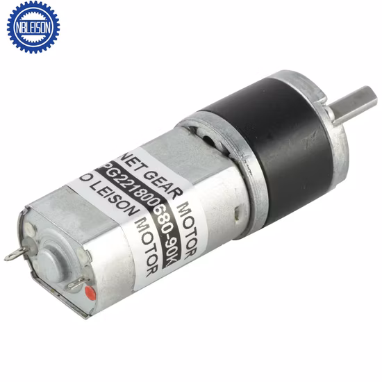 Micro DC Planetary Gearbox Motor 22mm 3V 24V with Reduction Gear