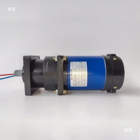12V 24V motor de escova micro DC de alta velocidade e 2.000 rpm com redução de engrenagem
