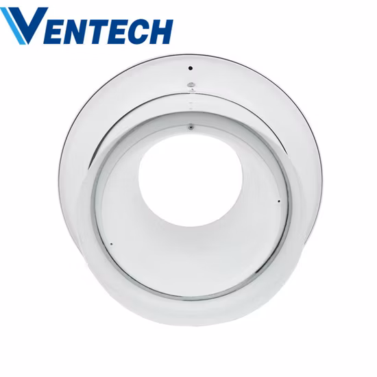 Difusor de bico de jato de fornecimento ajustável de alumínio HVAC